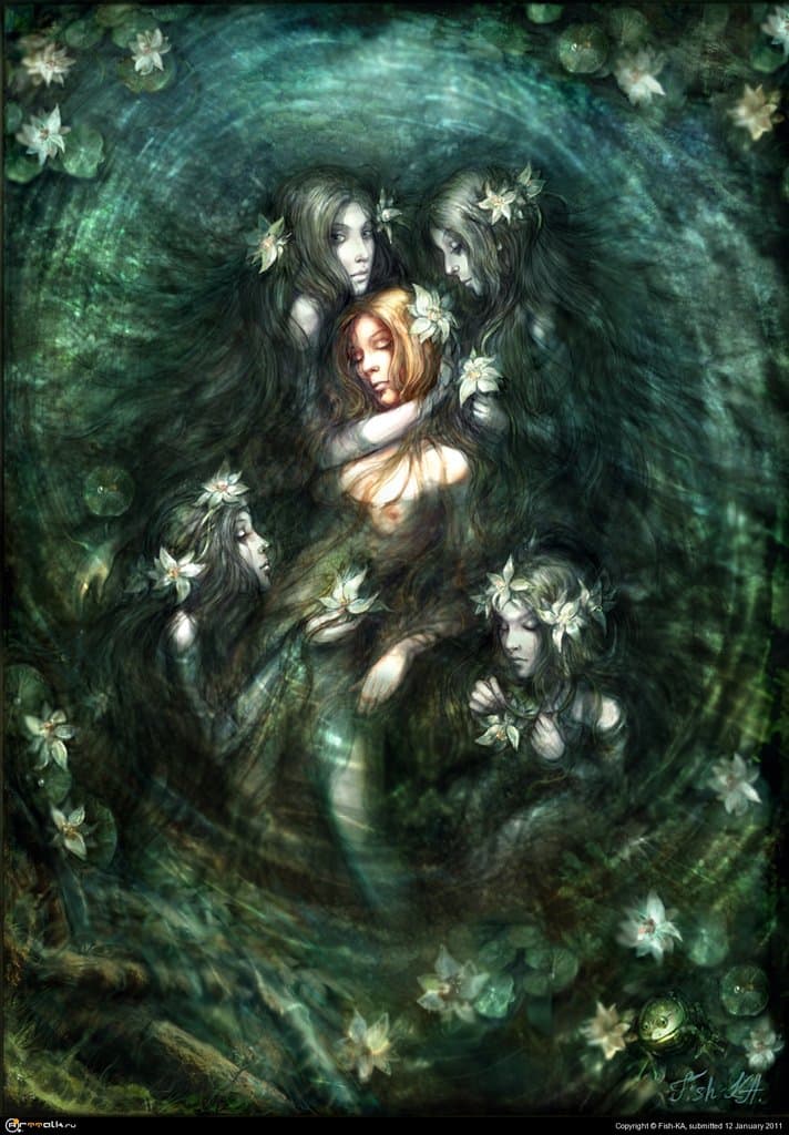 Мои первые русалки в кг.