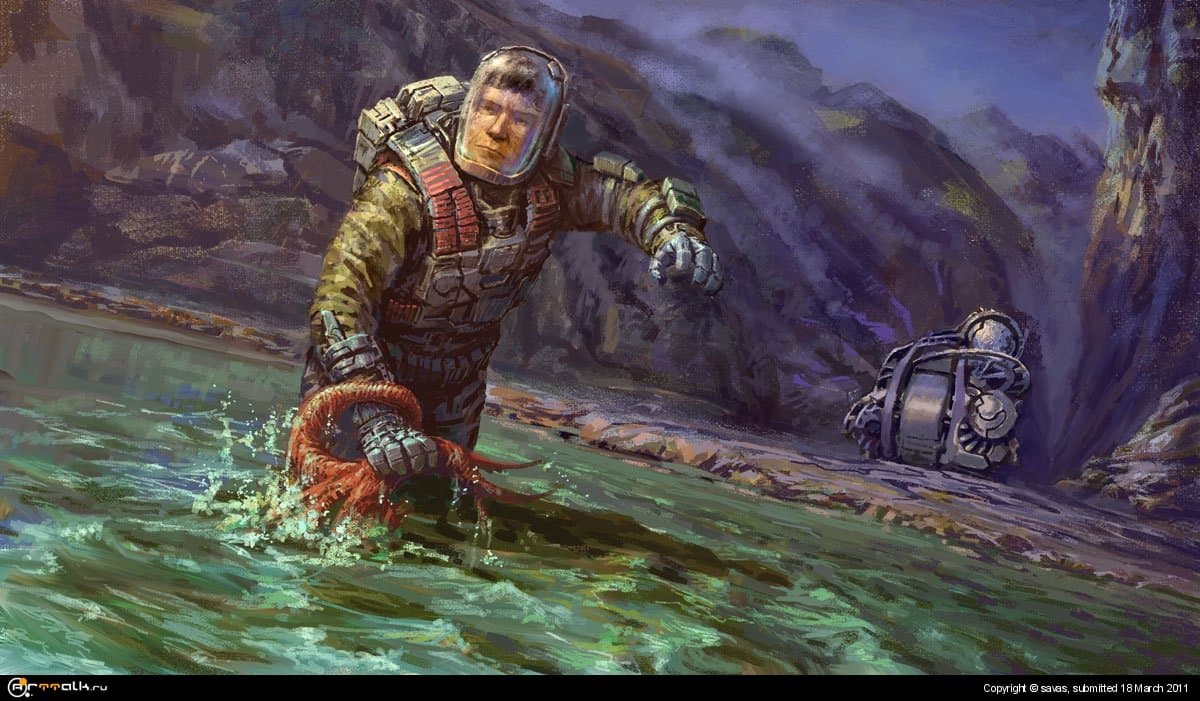 Космозоология - поймать гада