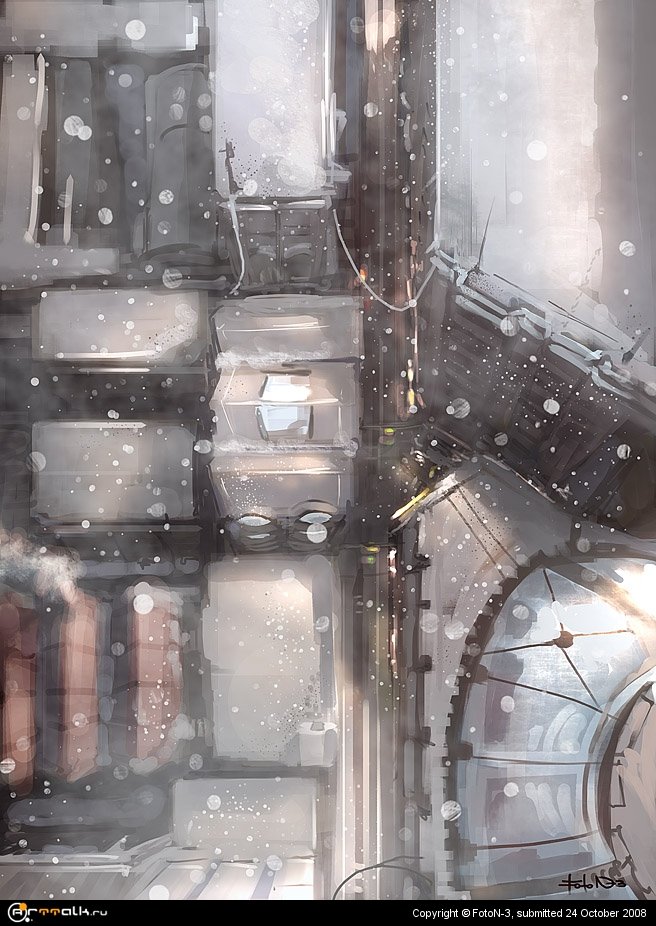 Над городом