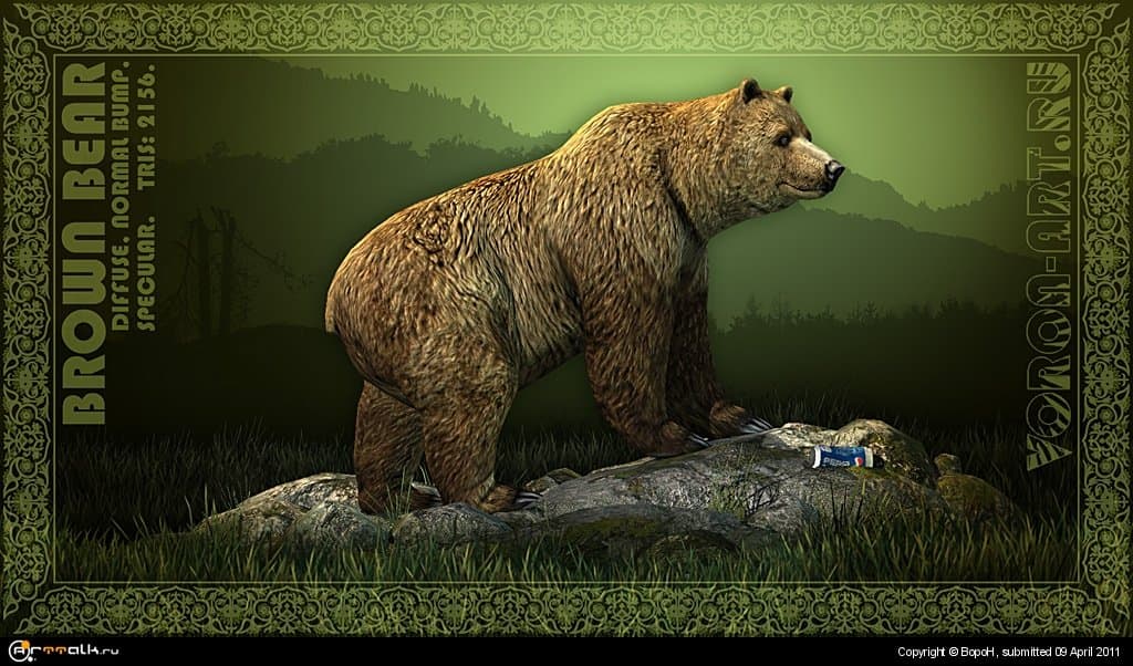 Бурый медведь