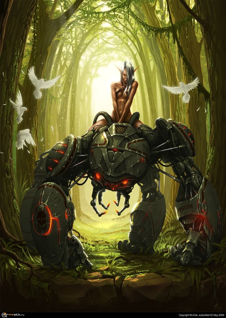 Guardian Of The Ancient Forest