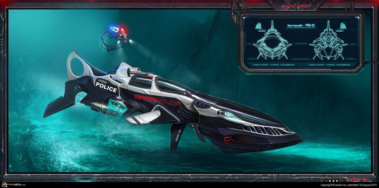 Water Police Barracuda