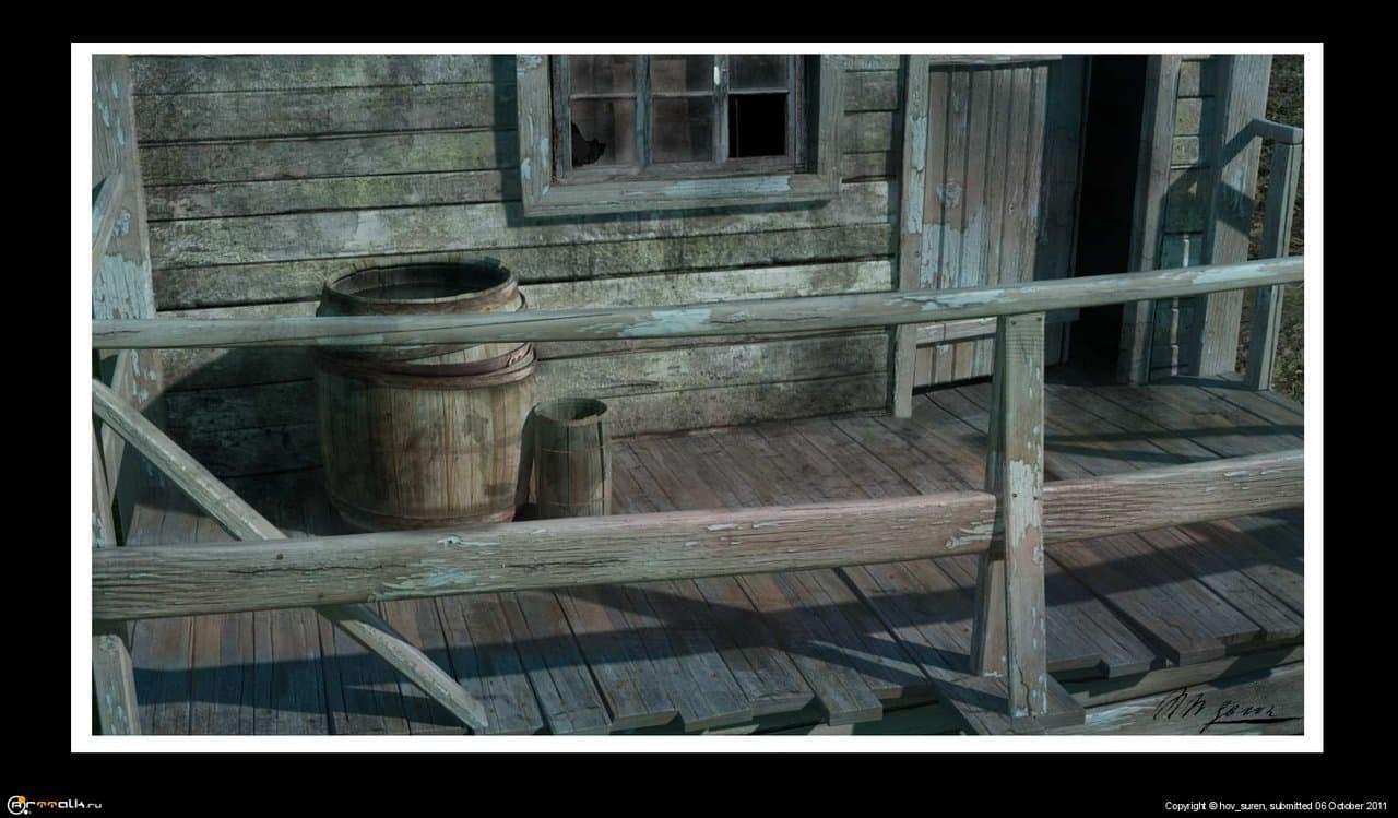 пустота  (3ds Max, V-ray, Photoshop)