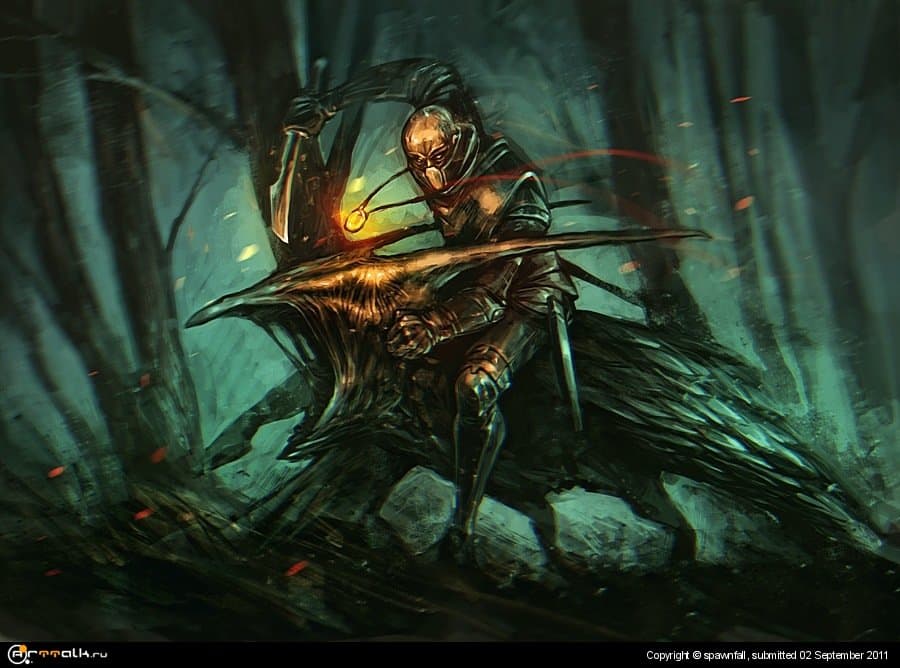 Охотник на степных птиц