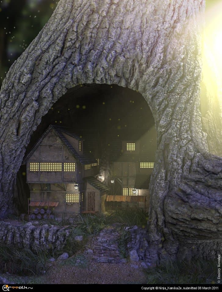 Сказочное дерево