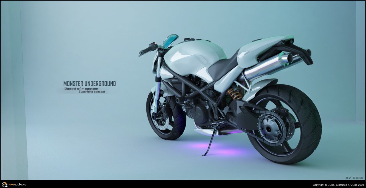 Ducati S4r Superbike Concept