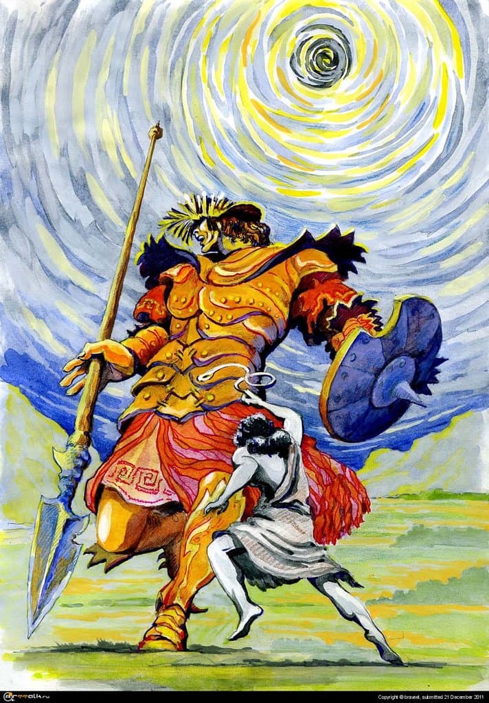 Давид И Голиаф