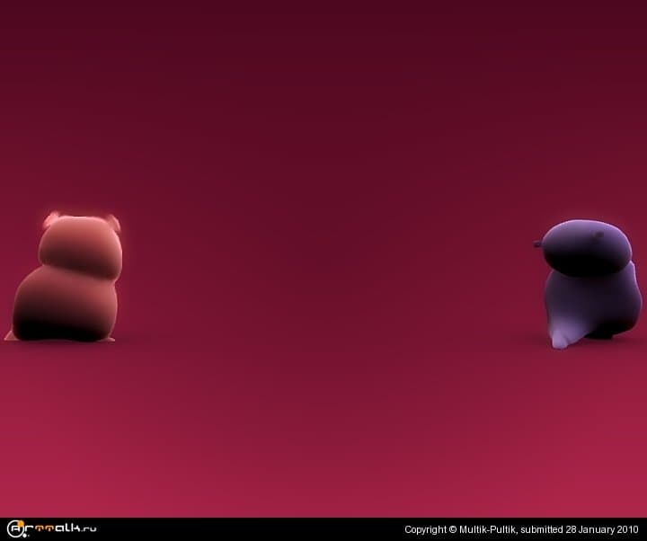 Анимационый этюд(love)