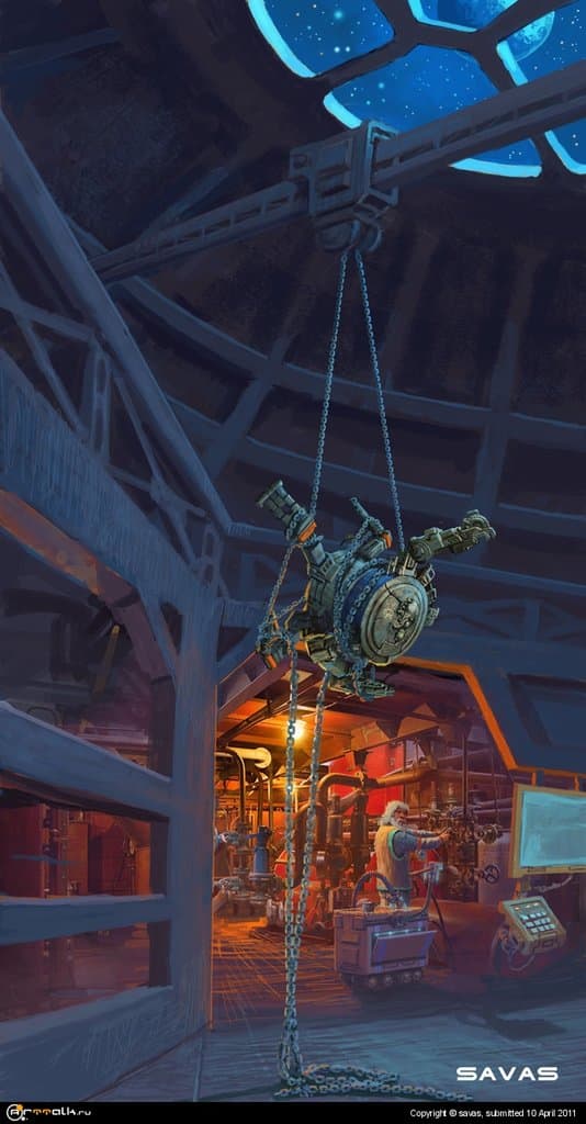 Шестеренкин трудится