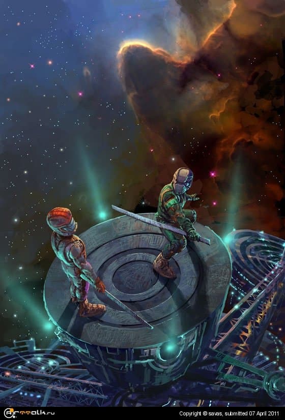 Дуэль лаборантов галлактической базы "Берег"