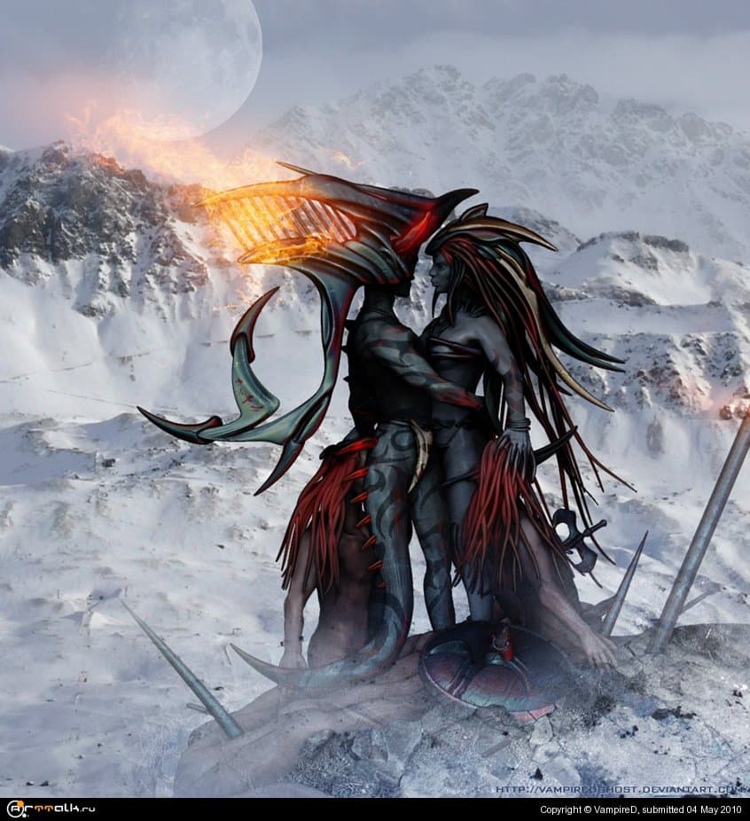 Слуа-Вампиресса, из клана древних вампиров