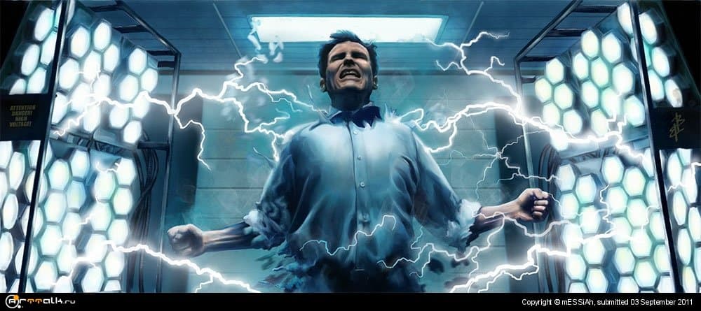 Рисунок по фильму "Хранители"