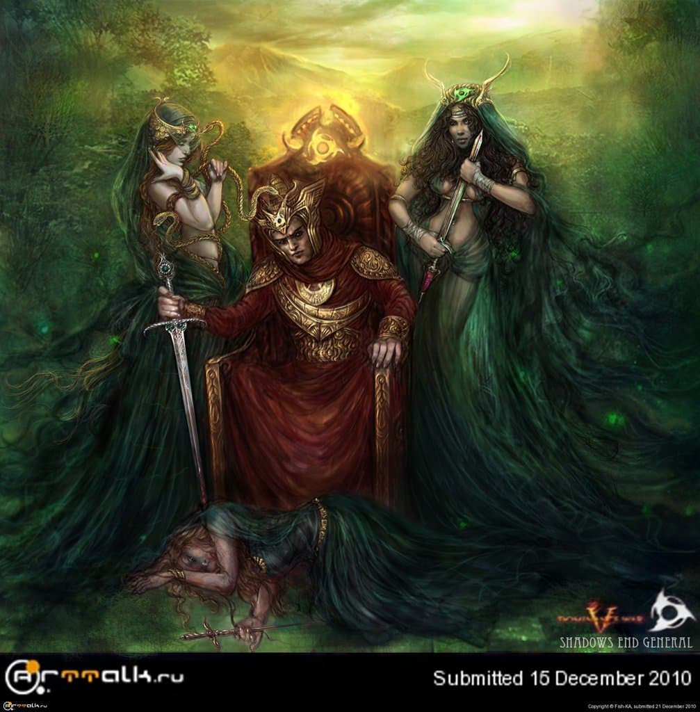 Тени и генерал.