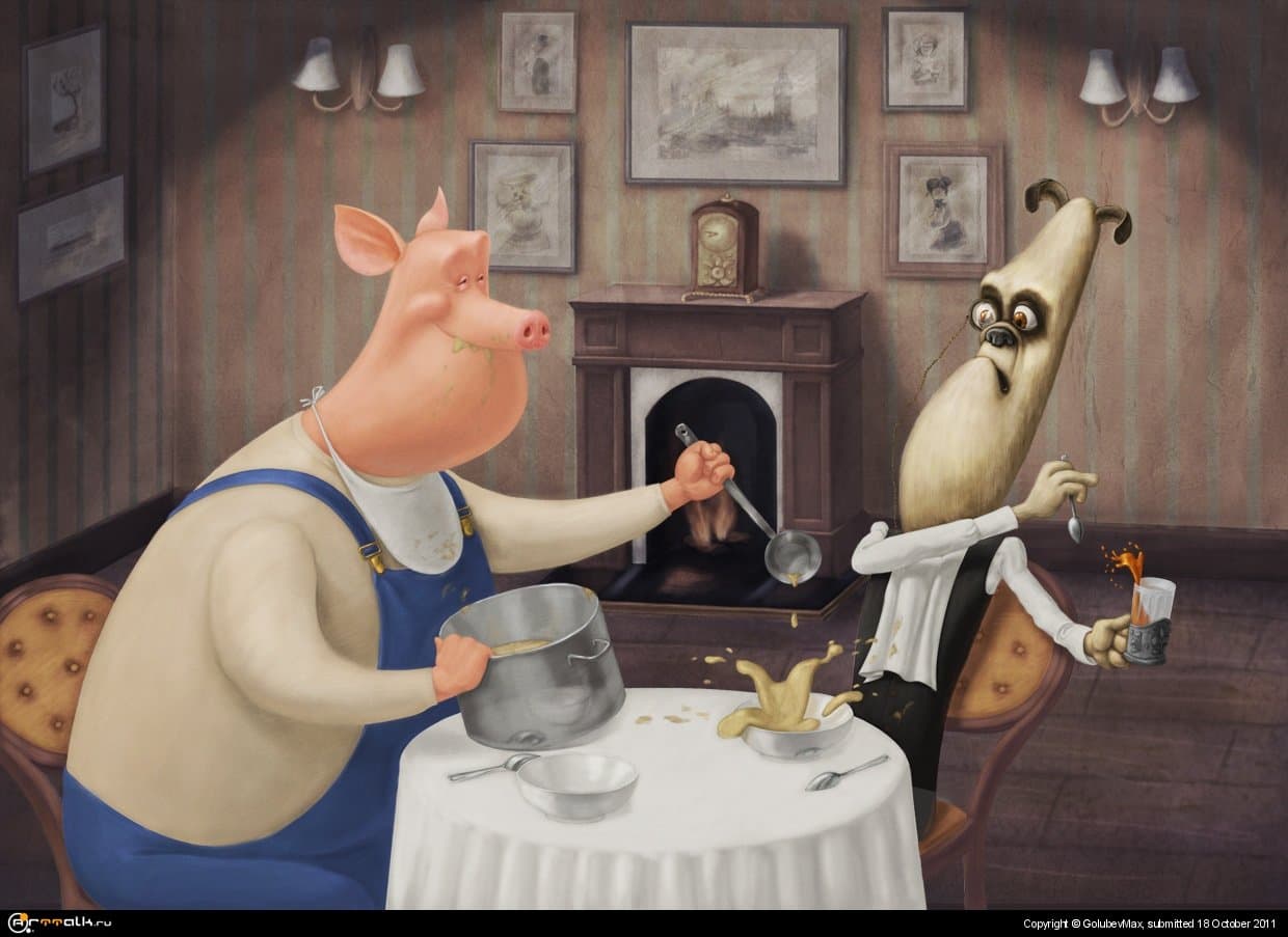 Овсянка, сэр!