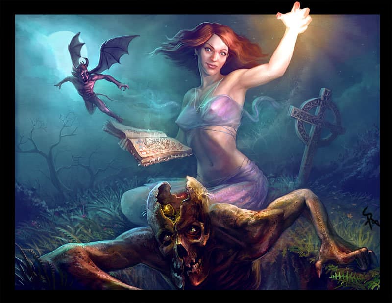 Легкомысленная некромантша