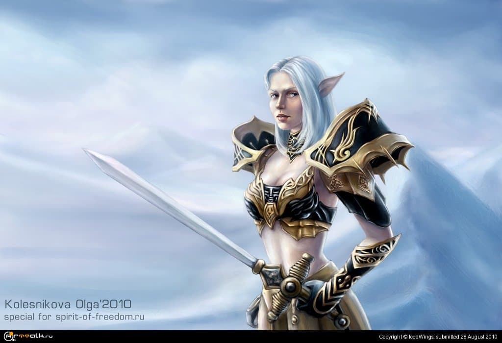 Эльф из Lineage