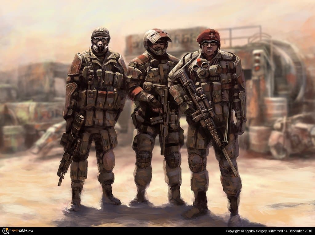 Три товарища