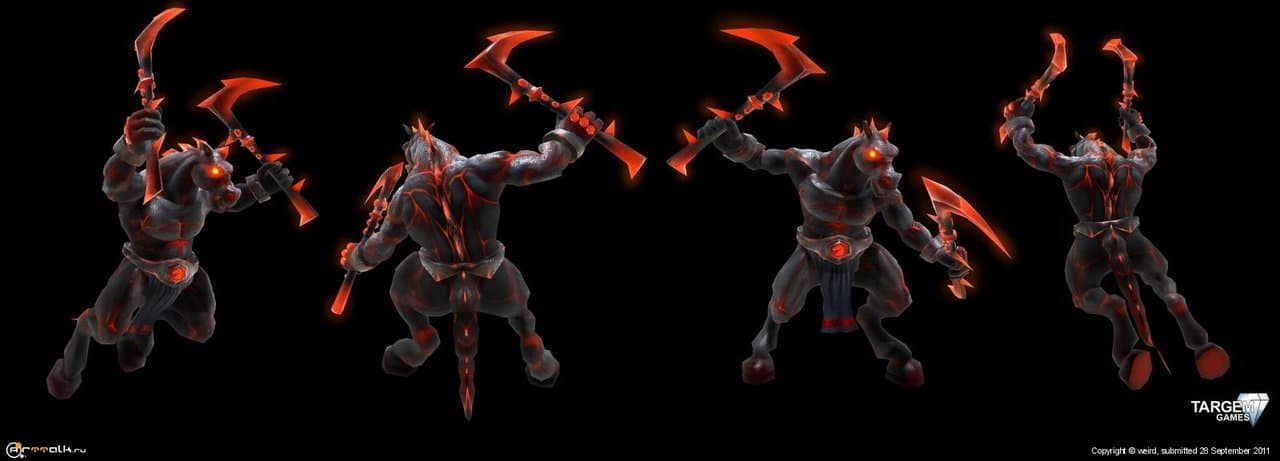 Черный конь