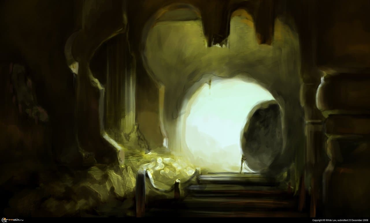 Вход в гробницу