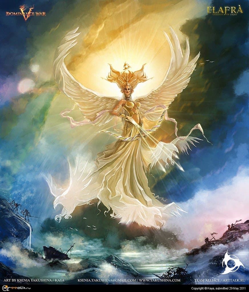 Elafra Goddess Of Light