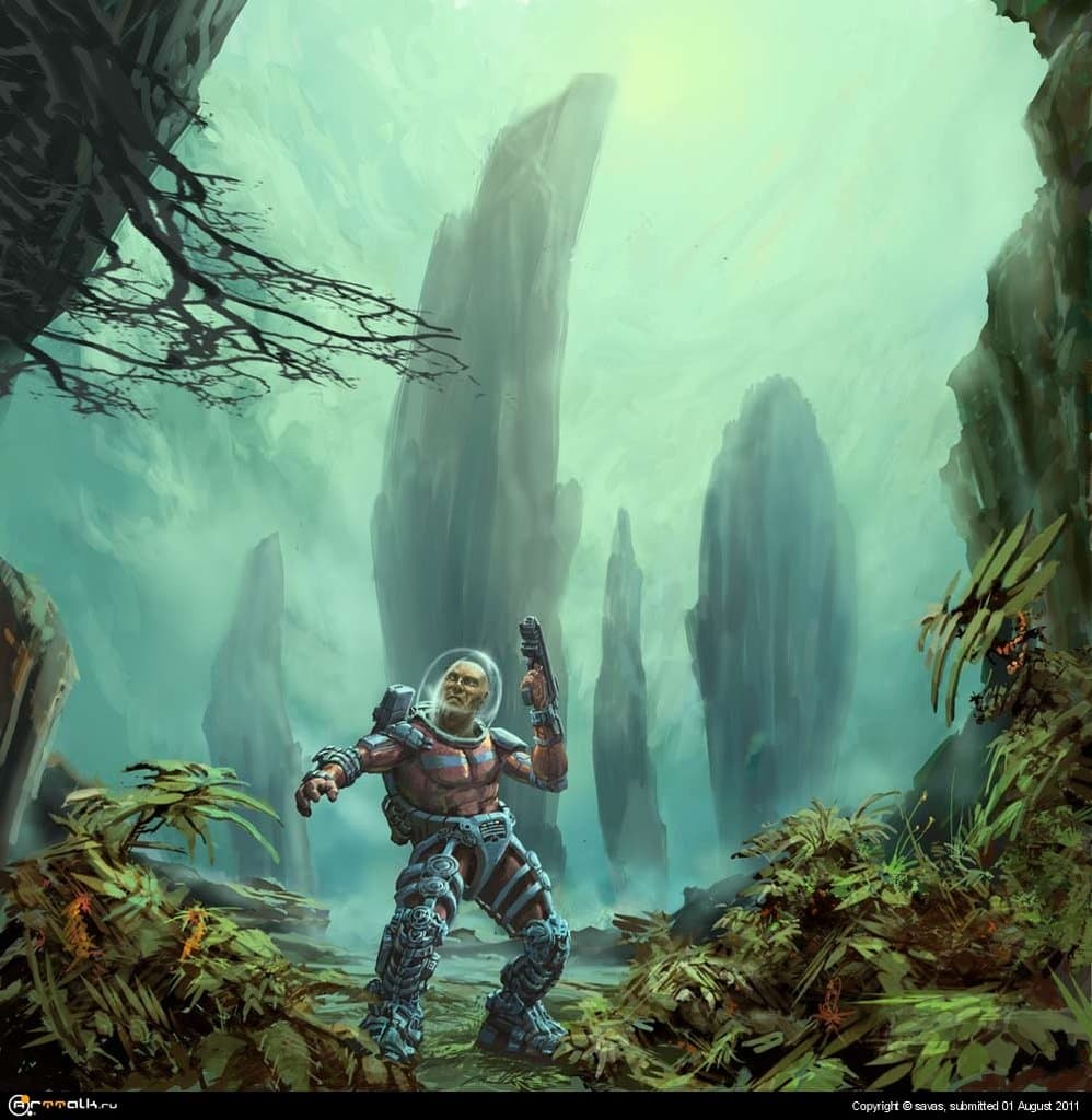 В лесах планеты Обре