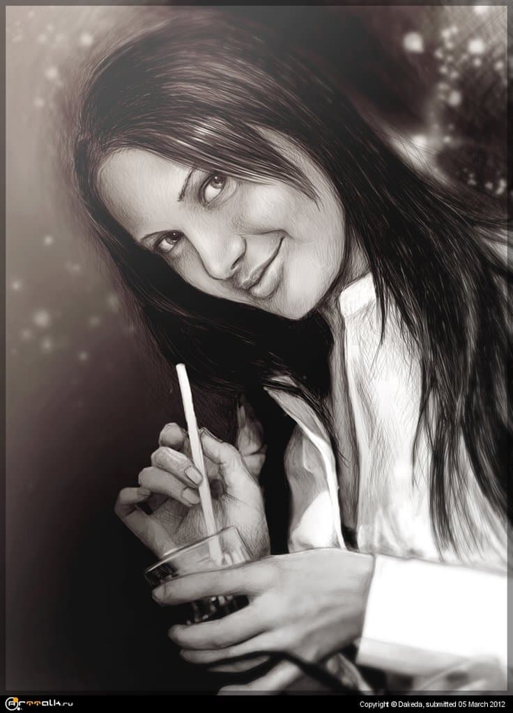 портрет жены