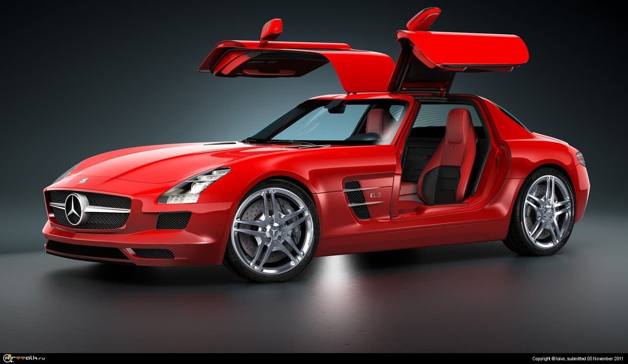 Sls Amg 2011 Red