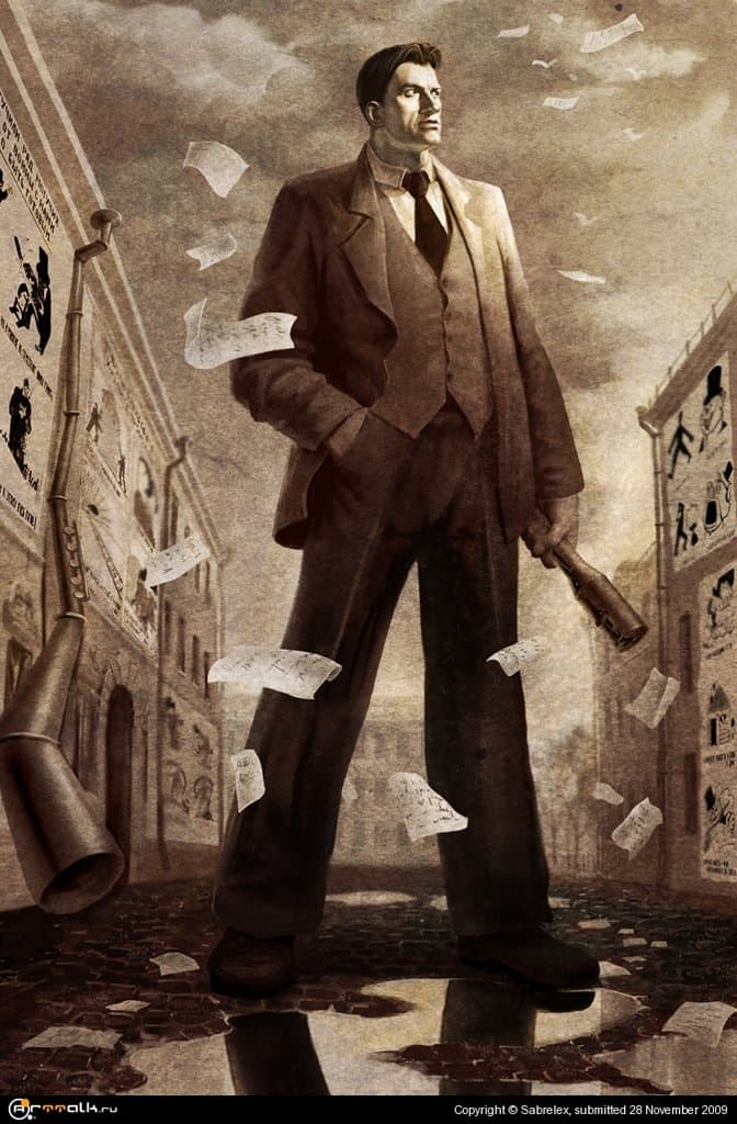 Портрет Маяковского