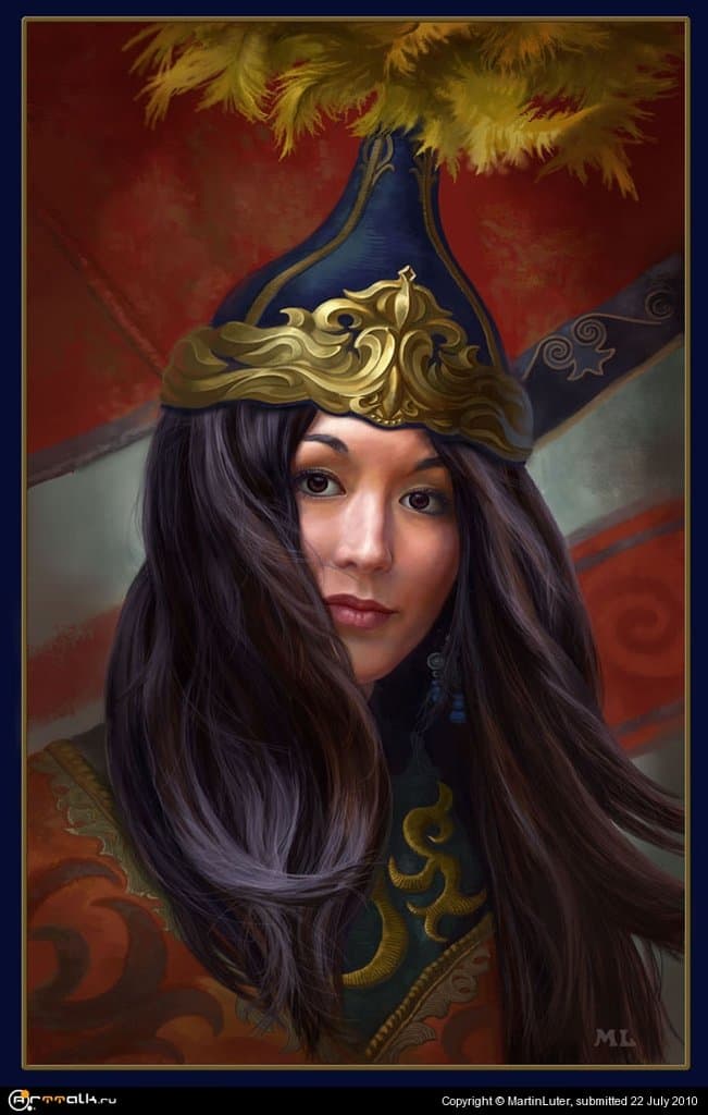 Казахская девушка