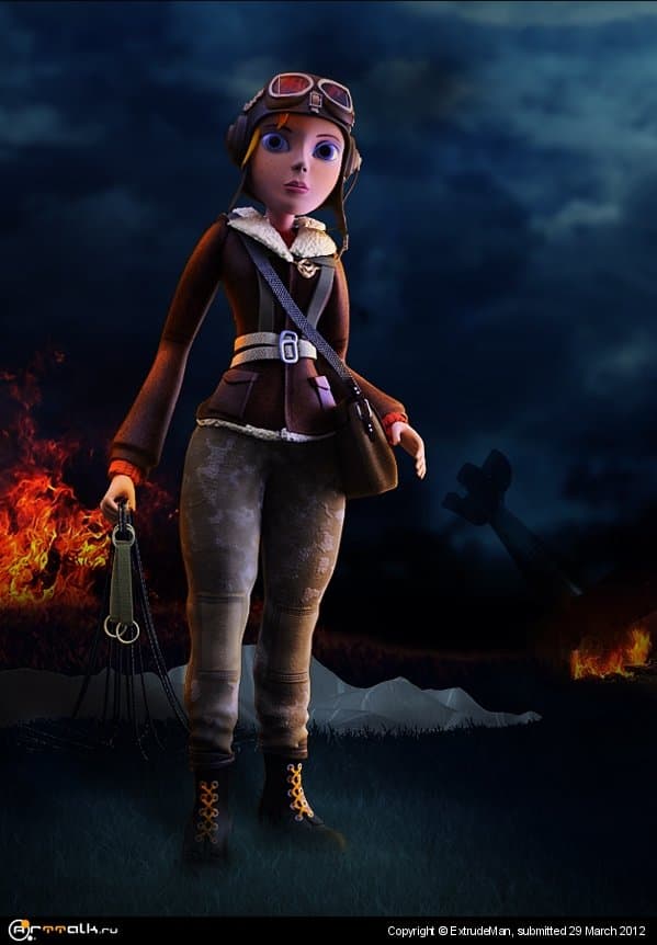 Девочка пилот