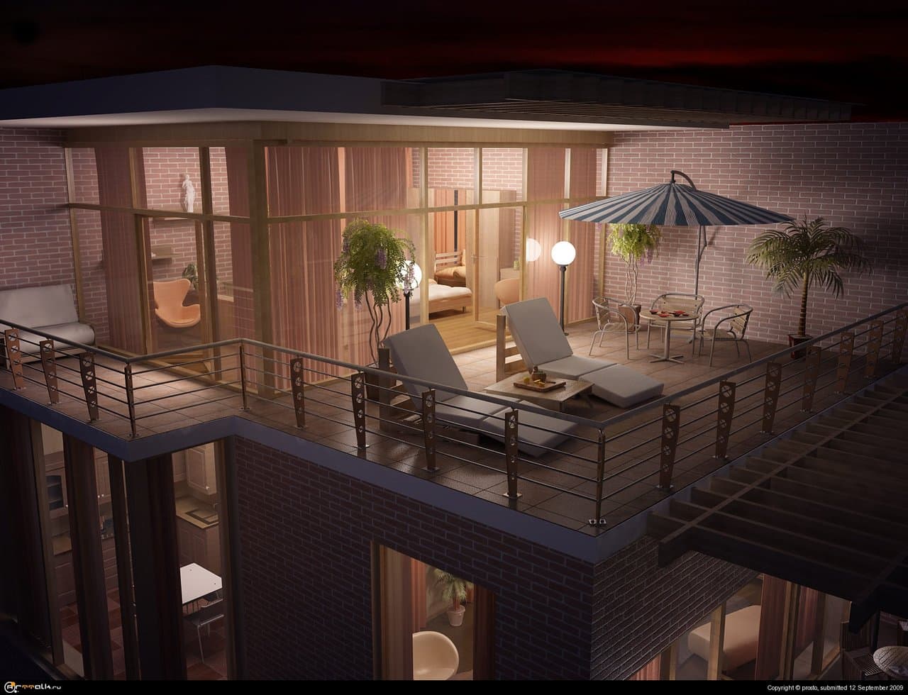 Верхний балкон