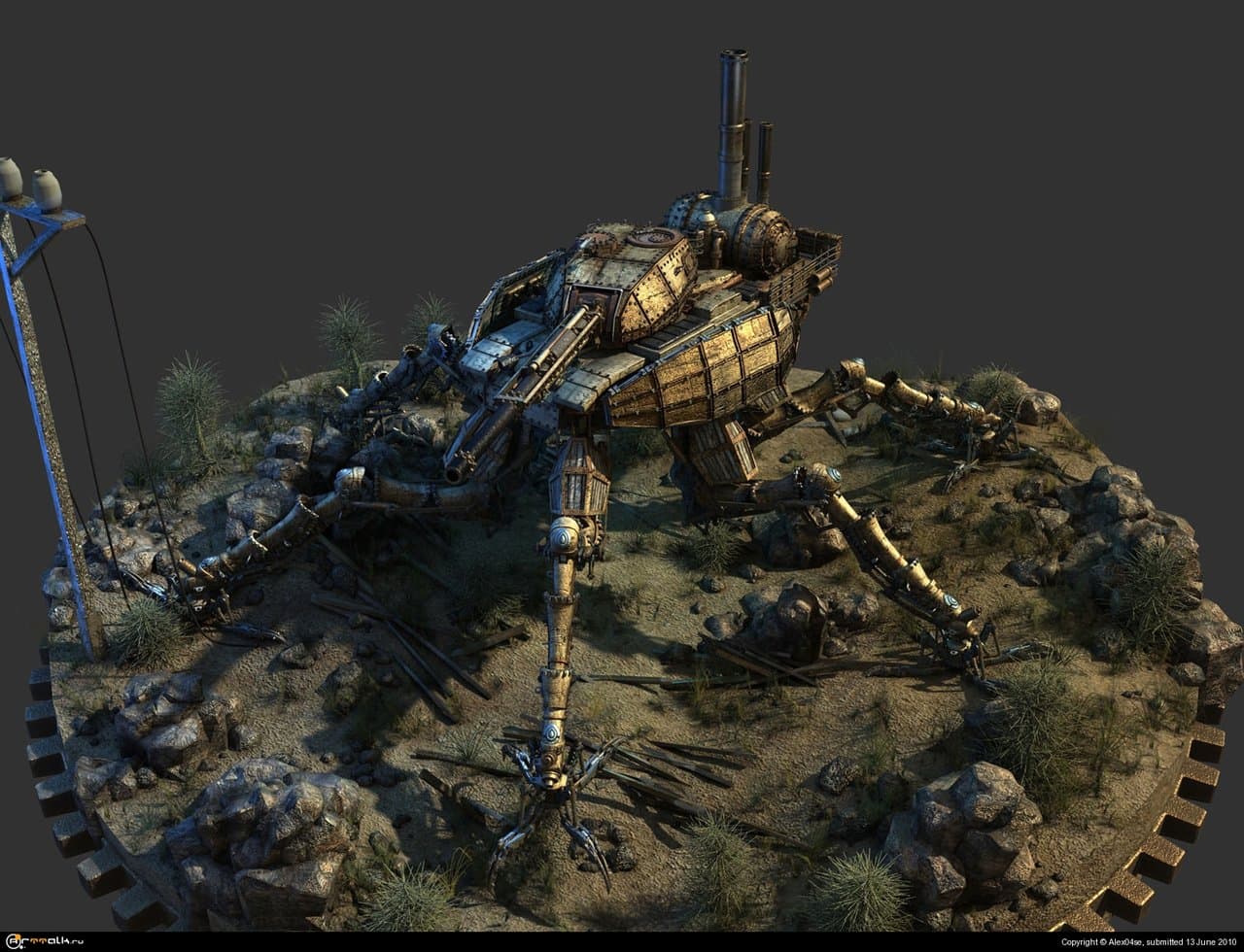 Танк \"паук''