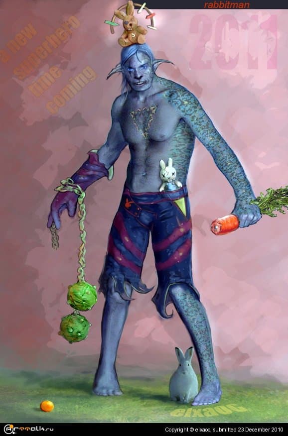 Человек-кроль(немарвел)