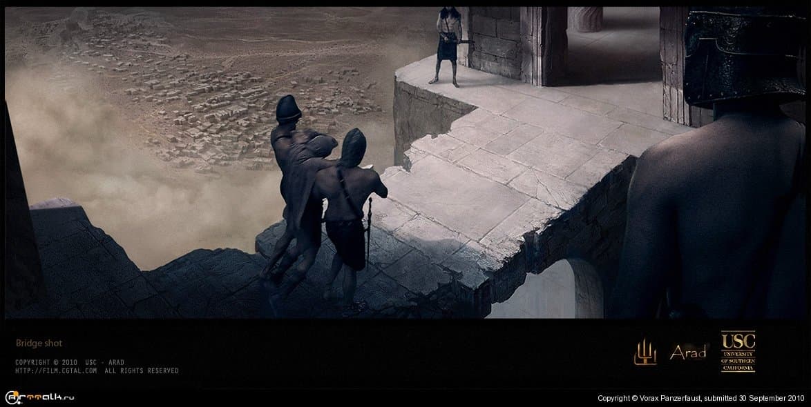 "Legend Of Arad" / Сцена с мостом