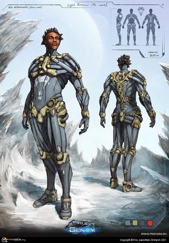 Light Armour Concept (m)