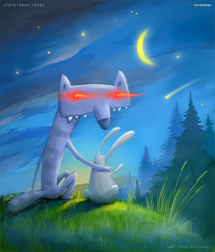 Запрещенная любовь.