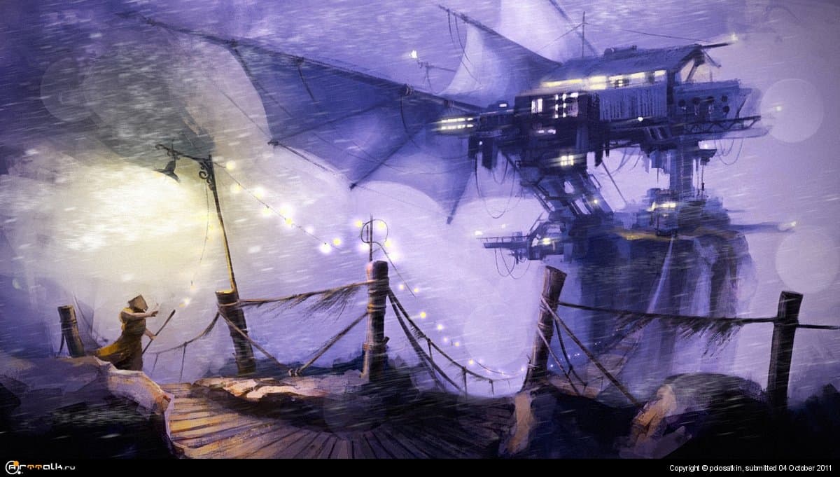 летающий дом