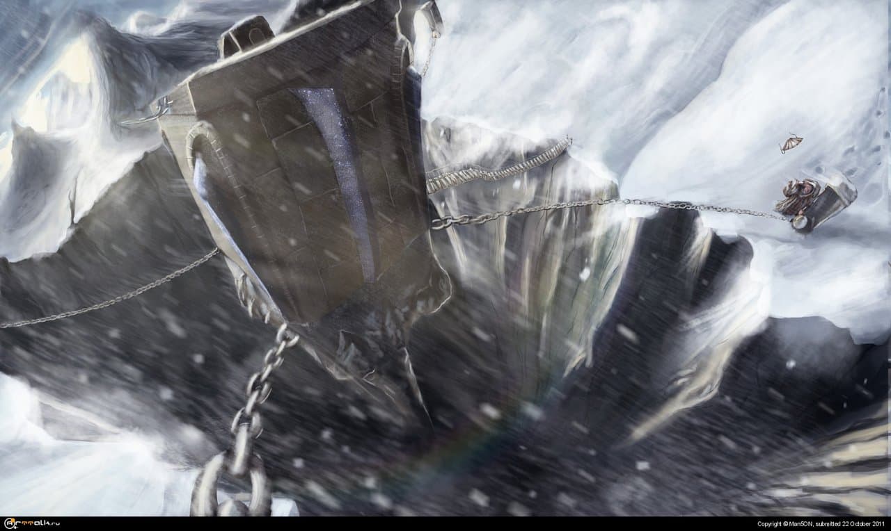 Убежище преподобного Бао. Горный перевал.