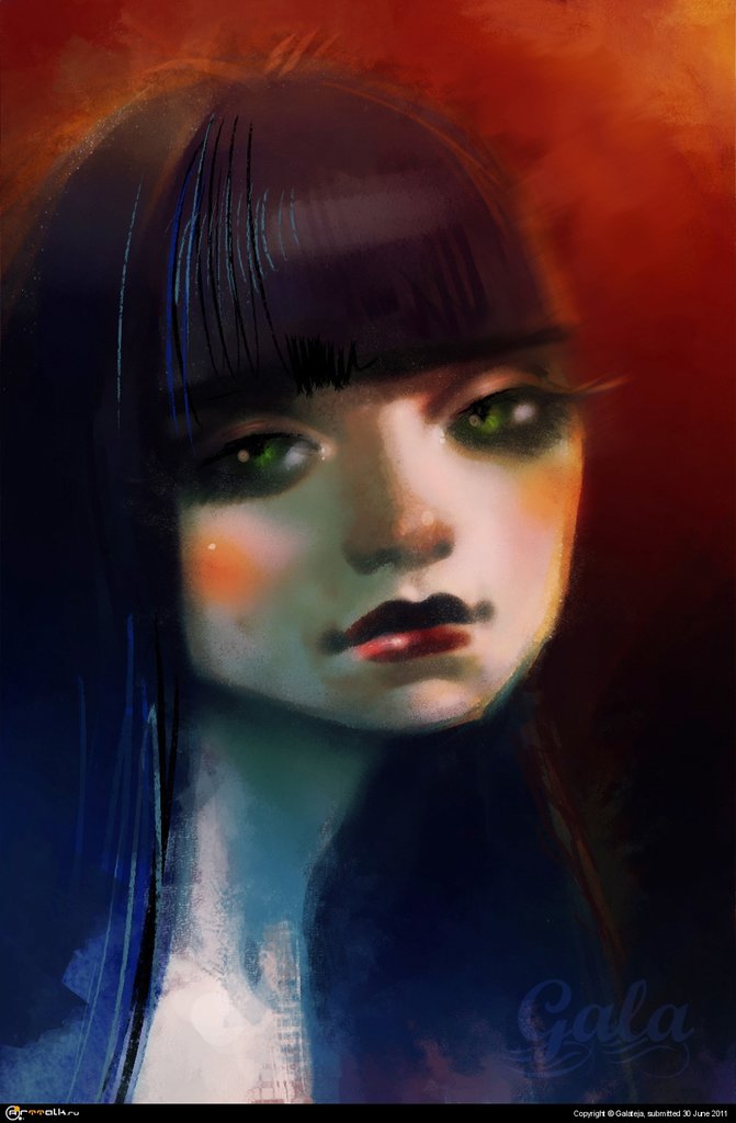 опечалена...