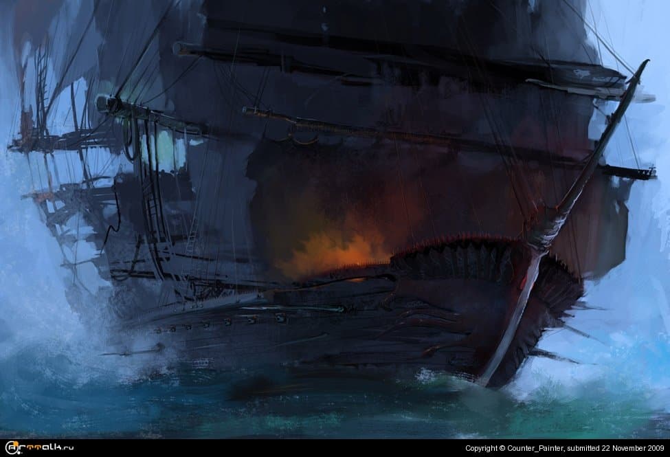 The Mysterious Piracy Ship
