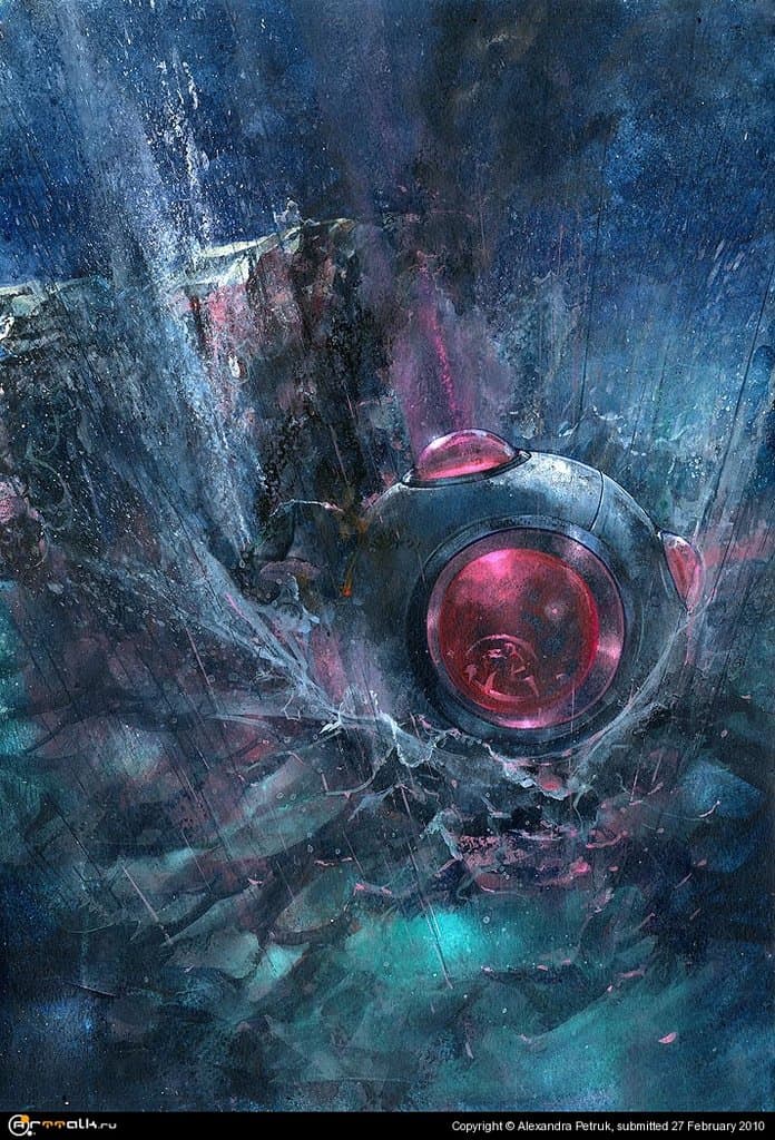 Крушение спасательного бота