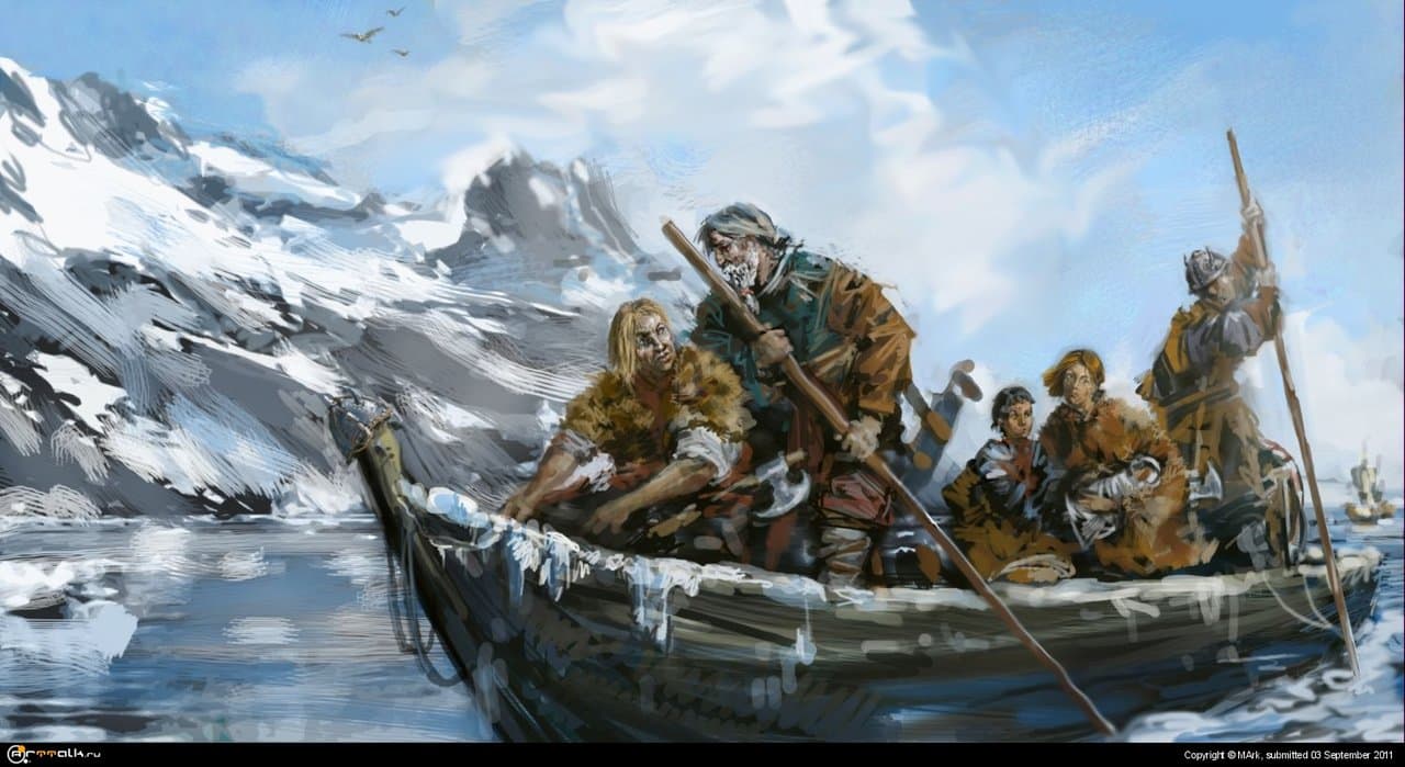 Беженцы севера.