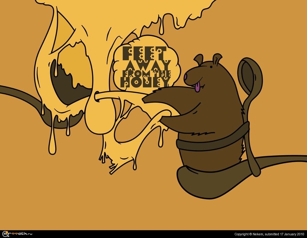 Feet Away From The Honey