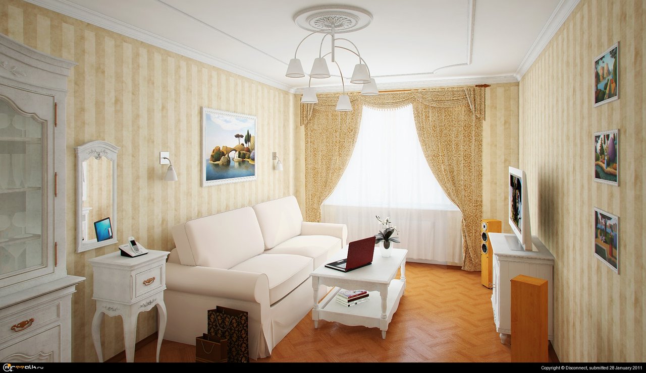 Маленькая гостиная.