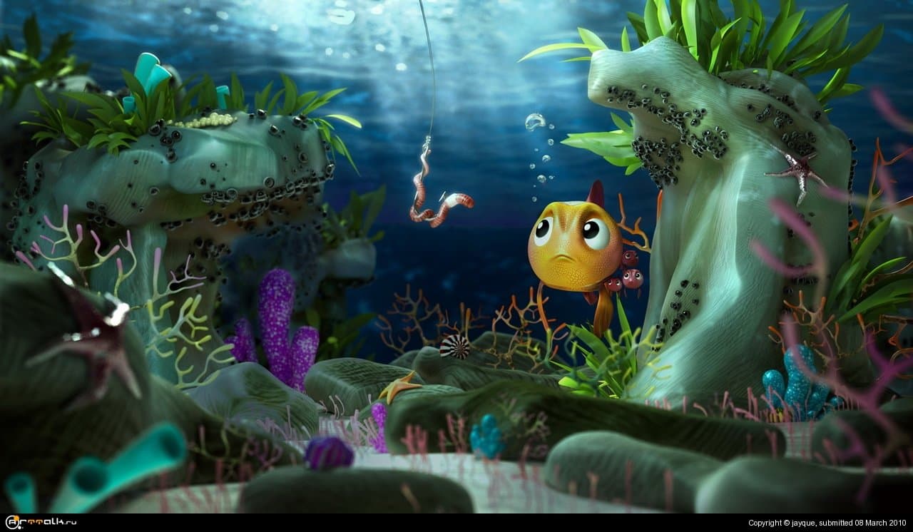 Fish In The Sea | Рыбка в море