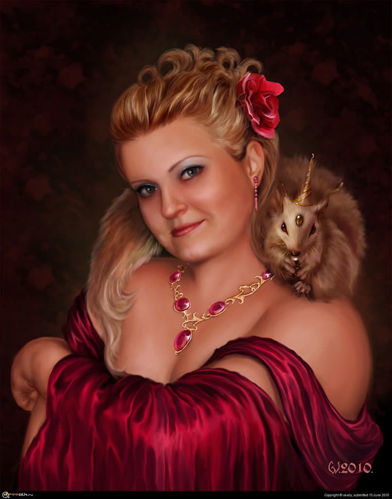 портрет для Екатерины