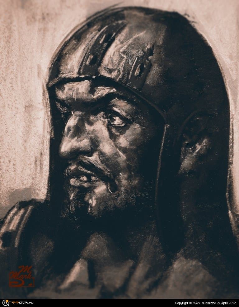 Напряг бандита.