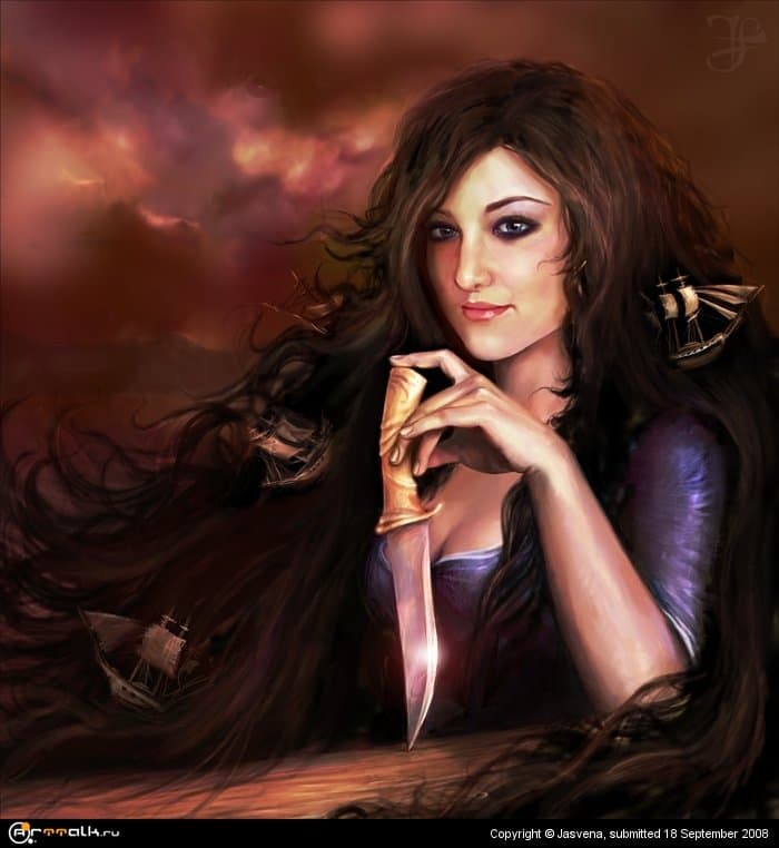 Огненная Рапунцель