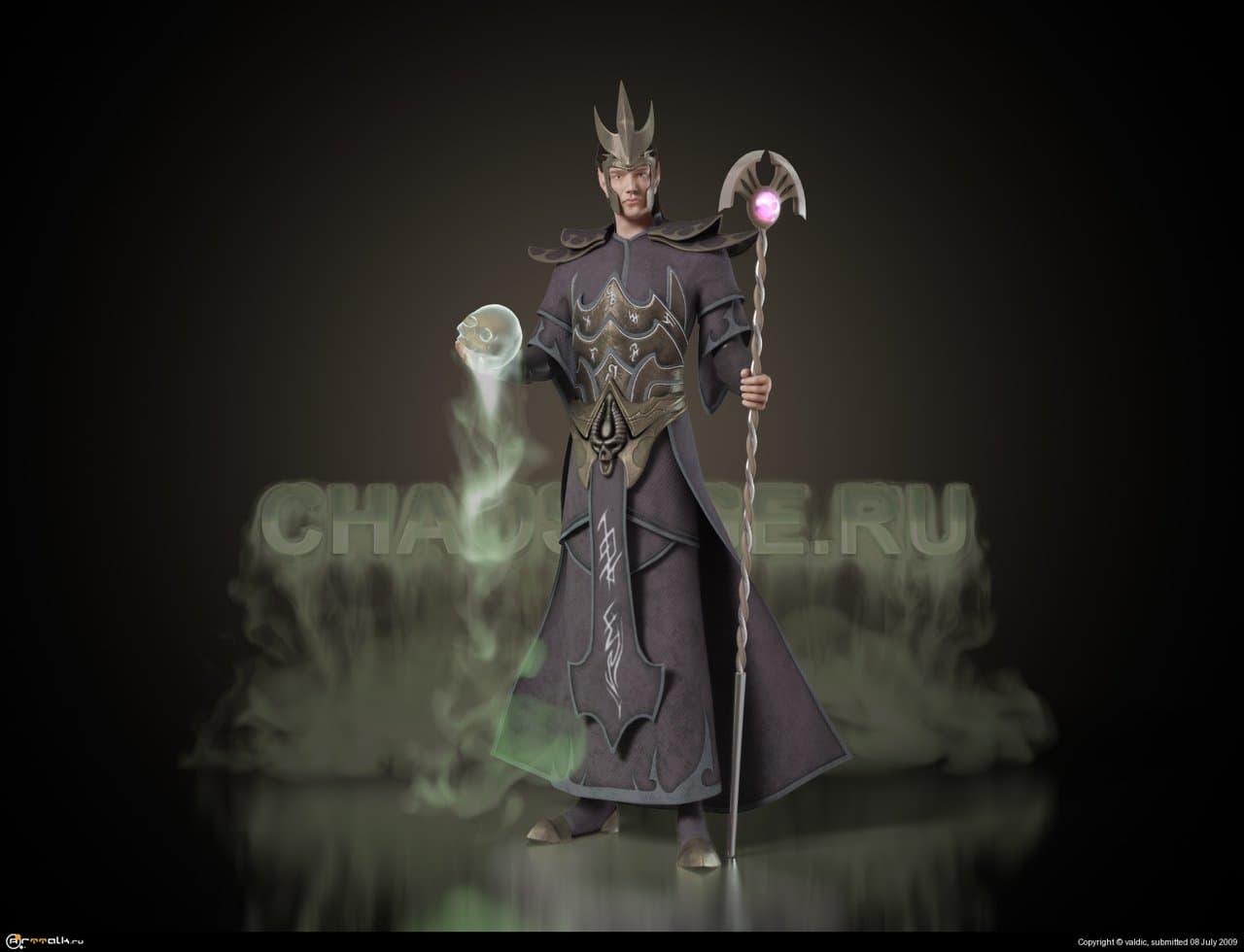 эльф, темный маг