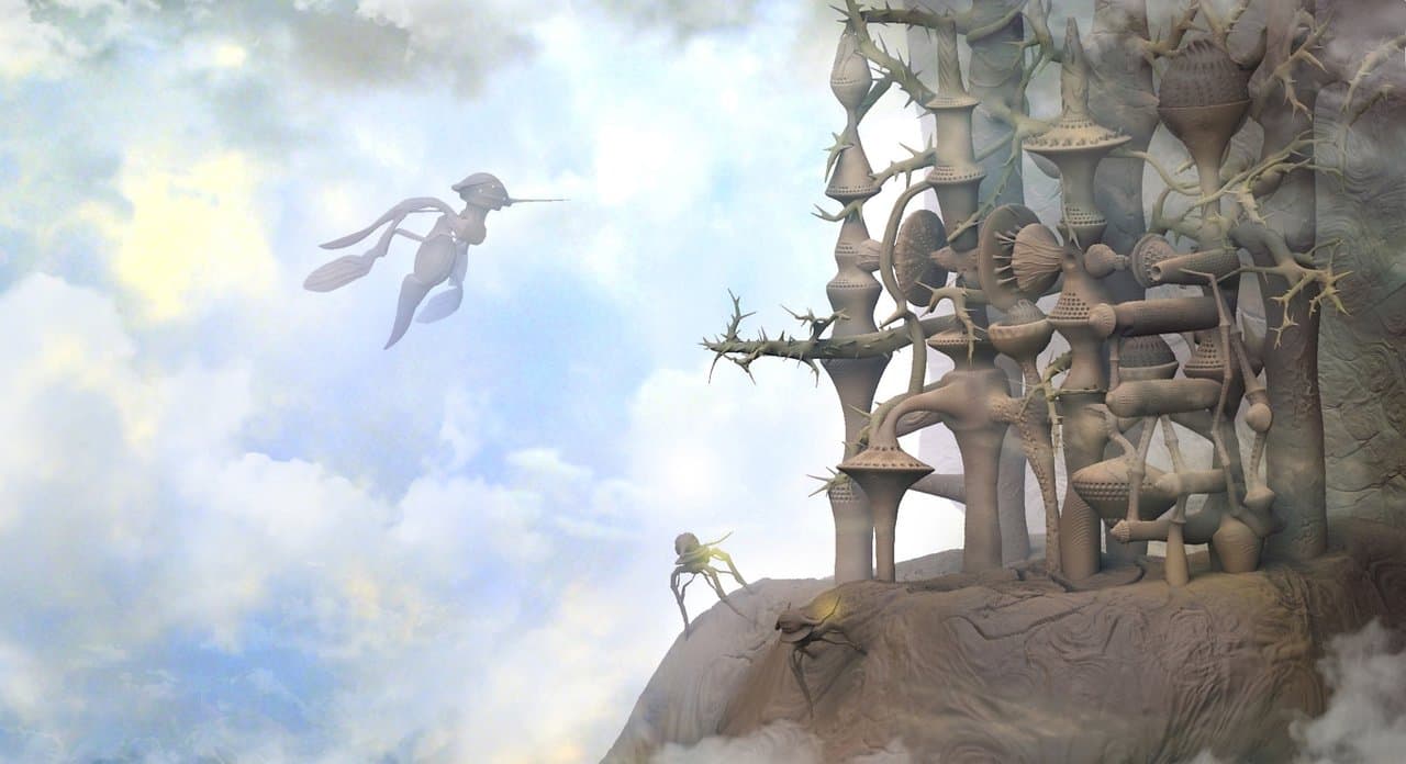 \"Утро на исследовательской станции..\"